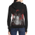 RED QUEEN BAND ALL OVER PRINT PRINT FULL ZIP HOODIE FOR WOMEN