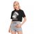 Critical Craze Crystal Ball Women’s Cropped T-shirt | Cotton