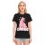 Critical Craze Vampire Bunny Women’s Round Neck T-Shirt | Cotton