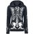 Gothic Hoodies Women Halloween Skull Theme Pullover Sweatshirts