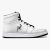 Red Queen White High-Top Sneakers