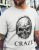 Critical Craze Scribble Skull Men’s T-Shirt