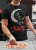 Critical Craze Moon Death Pizza Men’s O-Neck T-Shirt